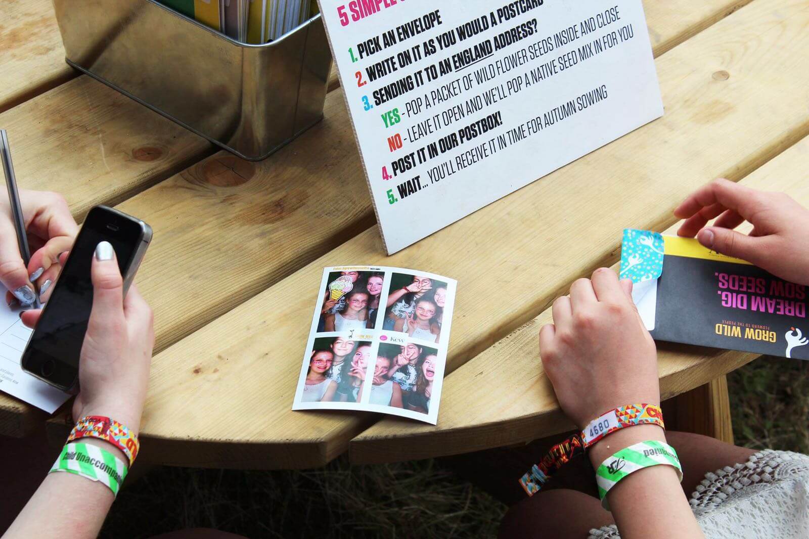 Kew-Gardens-Grow-Wild-personalised-photo-at-Latitude-Festival