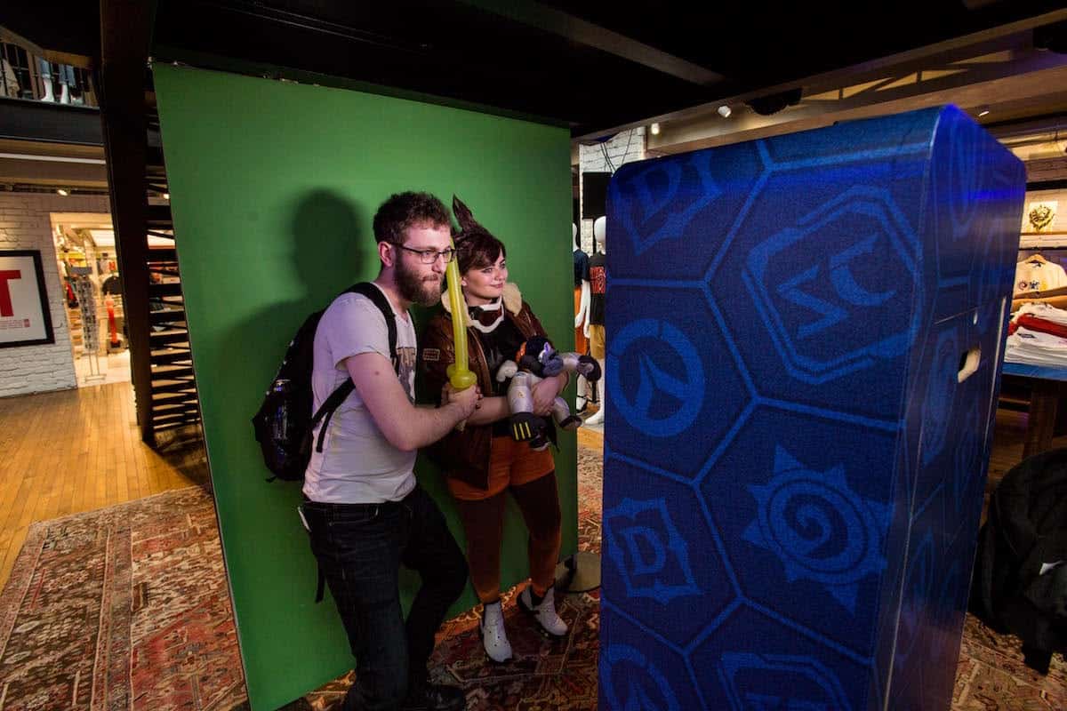 Uniqlo Green Screen Photo Booth