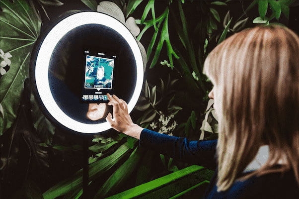 GIF photo booth for rental